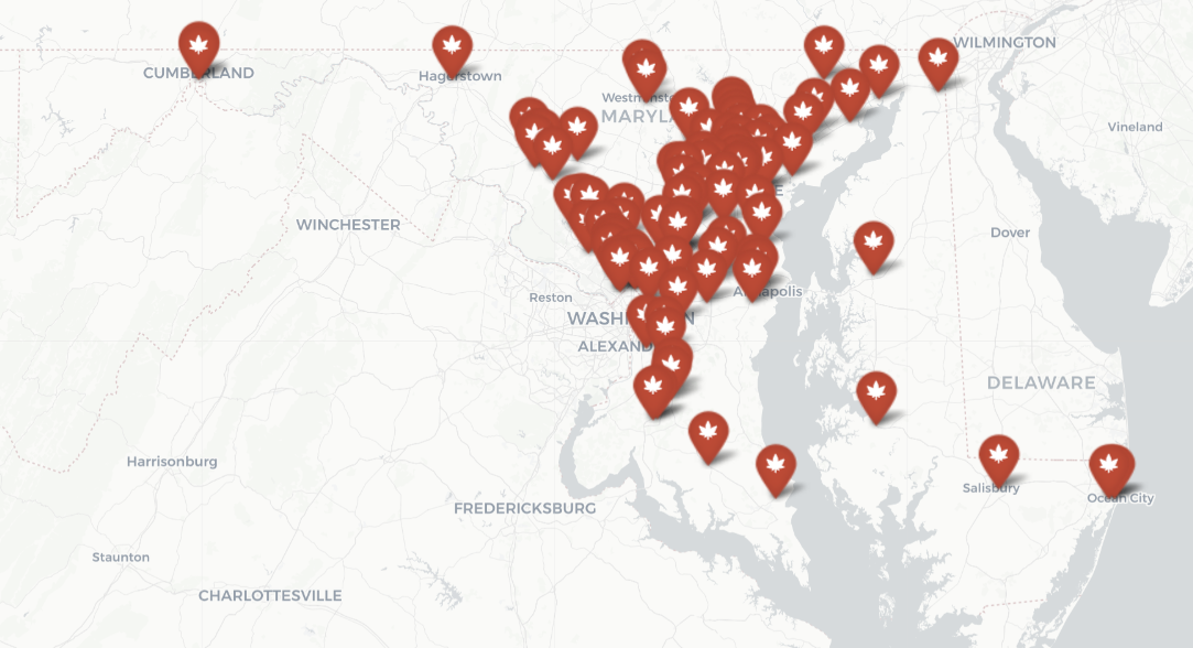 The Complete Maryland Cannabis - Maryland Approved Dispensaries 