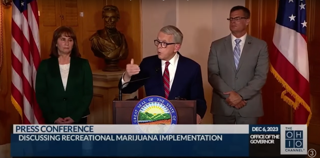 Governor DeWine Ohio Cannabis Press Conference